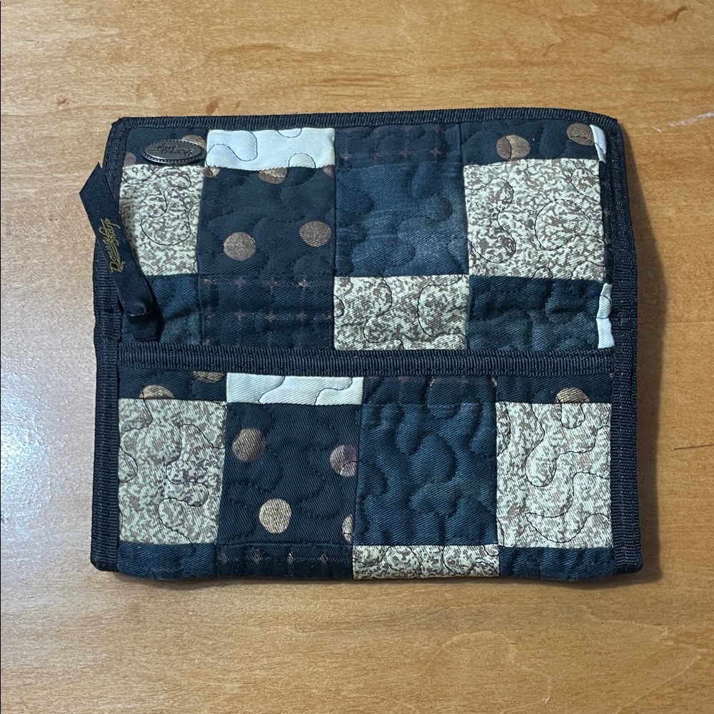 Donna Sharp Quilted Patchwork Bifold Wallet - Bro… - image 6